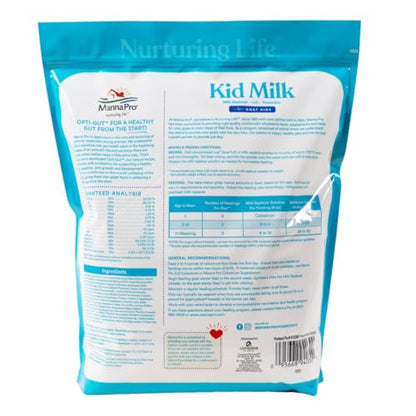 Manna Pro Goat Kid Milk Replacer with Opti-Gut, 8 lb Bag - size: 8 Count (Pack of 1)