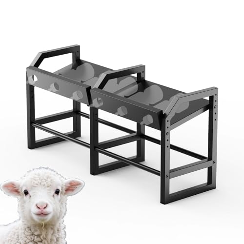 6 Feeding Ports Portable Bottle Rack, Lamb Bottle Holder