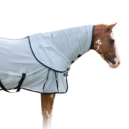 Professional's Choice Theramic Fly Neck Cover | Increase Blood Circulation | Reduce Inflammation | Ease Pain | Fight Flies