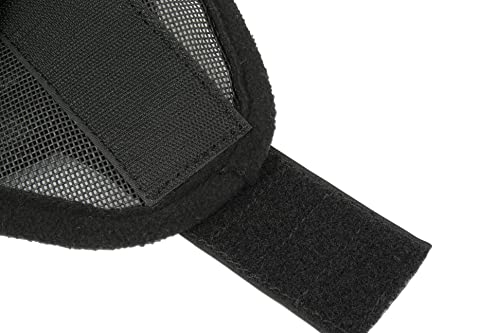 ECP Equine Comfort Products Horse Fly Mask with Ears, UV Protection, Bug Shield, Adjustable Strap, Breathable Micro Mesh, Reinforced Eye Darts, Lightweight Fit, Black - color: Black