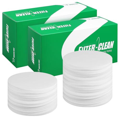 Hahafelt 400 Pack Milk Filter Discs Quick Flow Non-gauze 4-9/16"