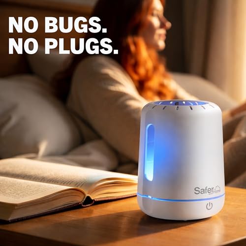 Safer Home Catch 360° Cordless Flying Insect Trap - size: 1 Cordless Trap + 6 Glue Cards