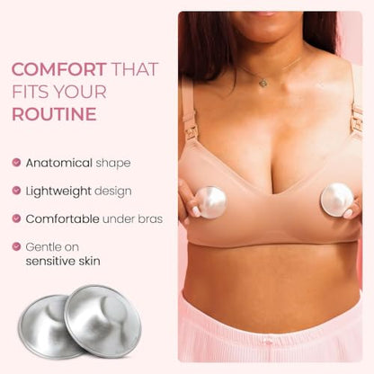 Silverette Nursing Cups, Postpartum Essentials, The Real Silverette, Medium - size: Medium