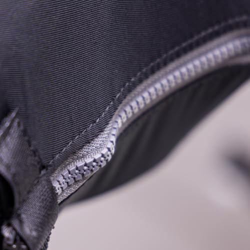 FlyGuard Pro Stretch Fly Mask with Ears | Extra Full Size | Ultra‑Comfort Fit | 3D Dome Eye Mesh | 70% UV Blocking, Breathable Stretch Fabric | Full‑Coverage Fly & Midge Protection - Jet Color - size: Extra Full