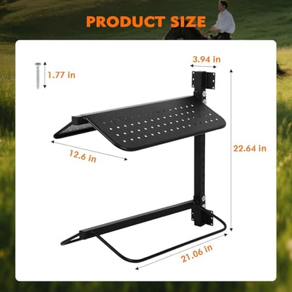 FAHKNS 2 Pc Saddle Rack Wall Mount, Heavy Duty Wall Mounted Saddle Stand Saddle Pad Rack for English Western Saddle, 4 Tier Flexible Saddle Stand for Tackroom, Stables, Storehouse etc.