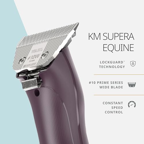 Wahl Pro Animal KM Supera Cordless Equine Clipper, Battery-Powered Tool