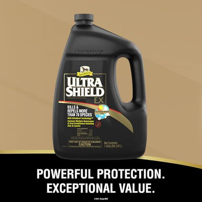Absorbine UltraShield EX Insecticide & Repellent, 128 fl oz Gallon - size: 128oz Refill