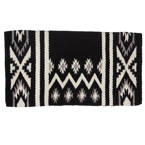 Mayatex 1431-7 New Phoenix Wool Saddle Blanket 38in x 34in - color: Multicolored