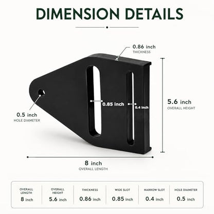 Equine Fencing Accessory T-Bracket 5pcs, Weatherproof Horse Fence, Suitable for Equine Events, Clubs and Outdoor Riding Perimeter Use - size: T Bracket