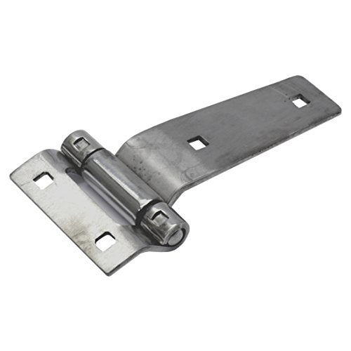 TCH Hardware 3-inch Stainless Steel Strap Tee Hinge, 2 Pack; Heavy-Duty | Garage, Barn Door, Gate, Shed, Cargo Box, Trailer and Truck Strap T Hinge (2 Pack, Silver) - 505-2203805 - color: Silver, size: 3 Inch