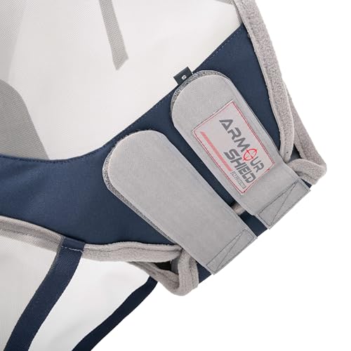 LeMieux ArmourShield Pro Full Fly Mask - color: Navy