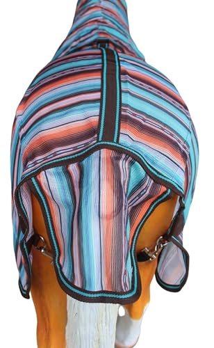 Challenger Miniature Weanling Donkey Pony Horse Foal Summer Fly Sheet Serape 51838 - color: Serape, size: 36 Inches