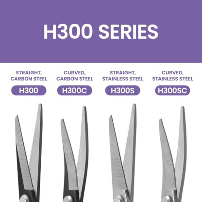 Zenport H300SC Harvest Shear, Long Curved Stainless Steel Blade