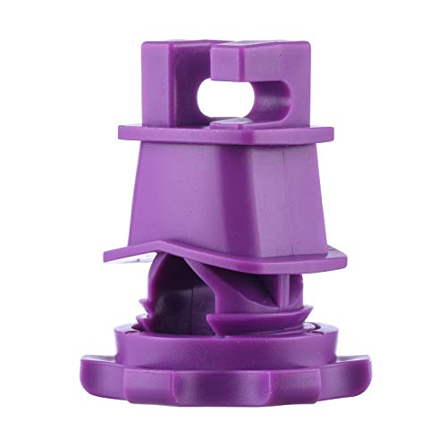 25-Pack Screw-Tight Electric Fence Round Post Insulator, Purple - color: Purple