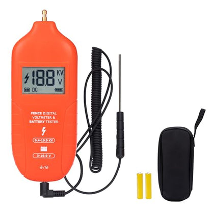 Electronic Fence Voltage Tester and Digital Fault Finder, Maximum 19.9kv