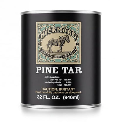 Bickmore Pine Tar 32oz - Hoof Care Formula for Horses