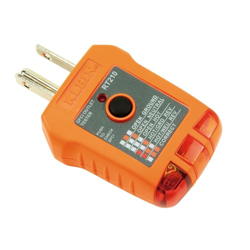 Klein Tools ET45VP Electrical Test Kit with GFCI Outlet Tester and AC/DC Voltage Tester - size: Tester Kit