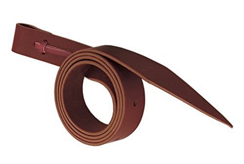 Weaver Leather Latigo with Holes - color: Burgundy, size: 1 3/4 x 72-Inch