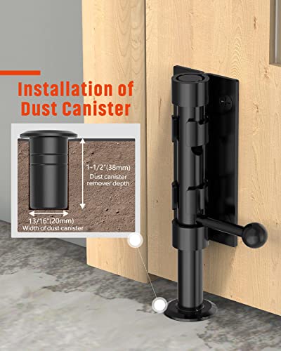 Heavy Duty Slide Bolt Gate Latch Hardware, 6.3 Inch, Black - color: Black - 1 Pack