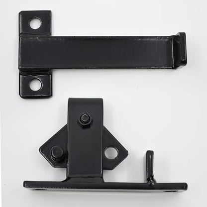 ALEKO Universal Gate Flip Latch LM191 | Holds swing leaves firmly closed, quick lever release, galvanized steel build, rust-resistant, fits wood or metal frames - style: Latch