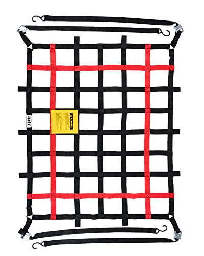 OMT 3.5x4.2ft Heavy Duty Cargo Net for Truck Bed & SUV, 1100lb Load - size: 3.5 x 4.2 ft.