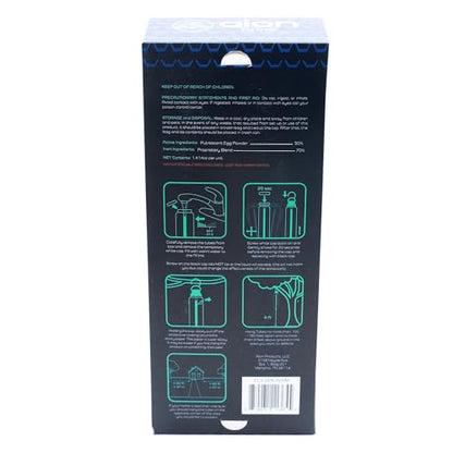 Aion Fly Trap Outdoor 2-Pack - Sticky Fly Catcher with Protein-Based Attractant - Catches House Flies, Stable Flies, Horse Flies, No-See-Ums, Sand Flies - Lasts 30-45 Days - No Chemicals