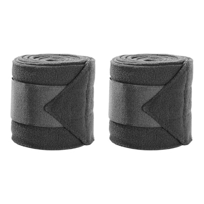 Horse Leg Bandages Professional Horse Standing Wraps Set of 2 for Equine Leg Protection, Support & Recovery, Secure & Easy to Use, Black