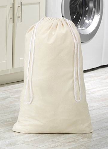 Whitmor Natural Cotton Laundry Bag - size: 1 pc.