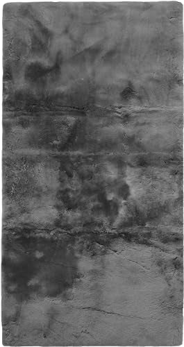 Natural Medical Sheepskin Pad, Non-Slip Back, Charcoal, 30 x 60 in, 1 Pack - color: Charcoal Grey, size: 30x60 Inch (Pack of 1)