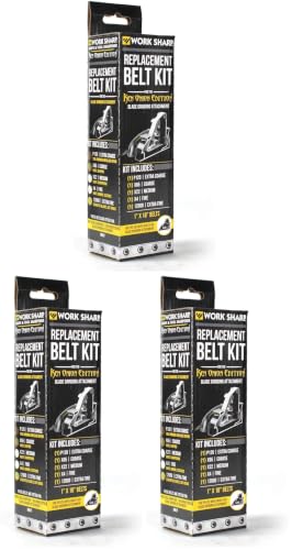 Work Sharp WSSAKO81115 Replacement Belt Kit for Ken Onion Blade Grinder Attachment (Pack of 3) - size: Medium (Pack of 3)