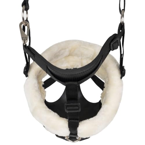 Schneiders Breathe Rite Fleece Lined Grazing Muzzle for Horses | Adjustable and Comfortable Design with Breakaway Safety Crown | Size Cob