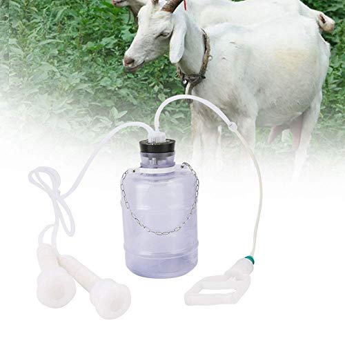 Estink Manual Goat Milking Machine Kit, 3L Portable Hand Pump Milker