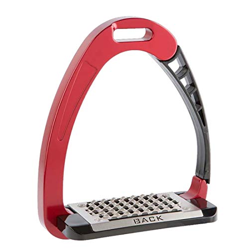 ACAVALLO Arena Alupro Stirrup - color: Red