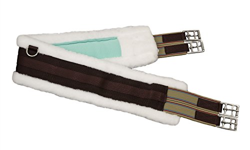 Horse Fare Products Fleece Stay-Dry Girth with Double Elastic - size: 42"