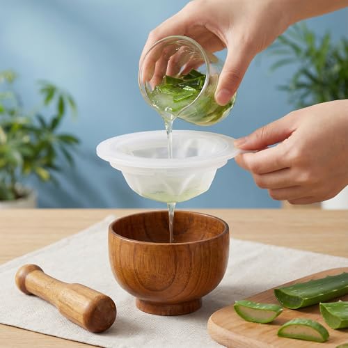 2pcs Ultra Fine Mesh Strainer, 200 & 400 Mesh Strainer, Fine Mesh Strainers Filter for Cooking Oil Milk Juice Wine Cheese Whey Grease Coffee