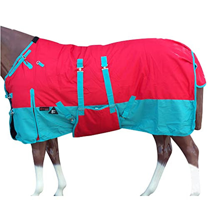 Winter Horse Turnout Blanket Waterproof by Hilason - size: 69 In