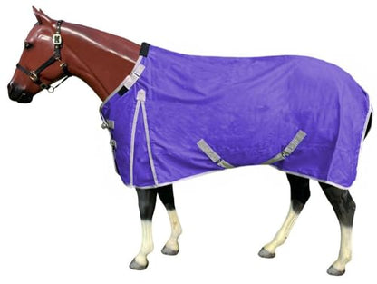1200D High Gusset Waterproof Rain Sheet with Adjustable Neck - color: Purple, size: 75
