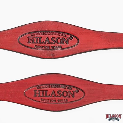 HILASON Western Leather Tack Horse Saddle Stirrup Fender Hobble Straps - color: MAHOGANY