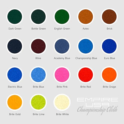 Championship - Invitational Felt w/Teflon - 7/8/9ft - color: Academy Blue, size: 8ft