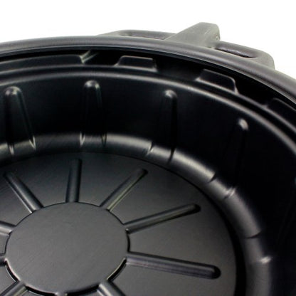 Capri Tools CP21021 Portable Oil Drain Pan, Anti-Freeze, Black - color: Black