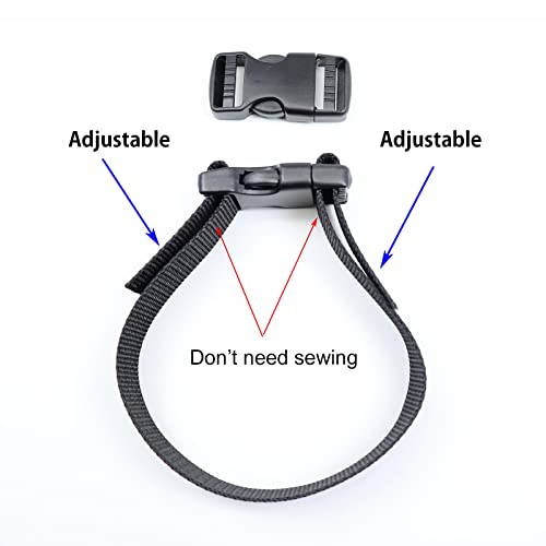 Quick Side Release Buckle, Heavy Duty Plastic Snap Buckle Clip Clasp Fasteners for Backpack Strap - style: 1 Inch - 2 Pieces