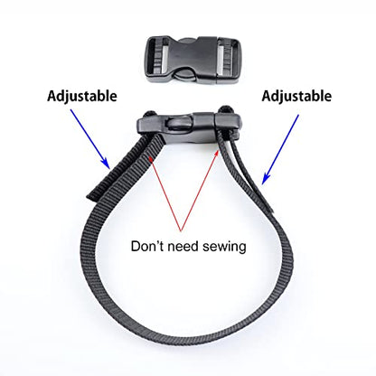 Quick Side Release Buckle, Heavy Duty Plastic Snap Buckle Clip Clasp Fasteners for Backpack Strap - style: 1 Inch - 2 Pieces