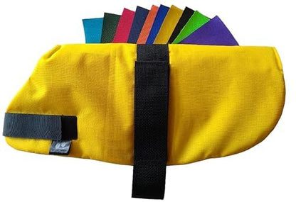 Insulated Coats for Newborn Goats 12" - Yellow