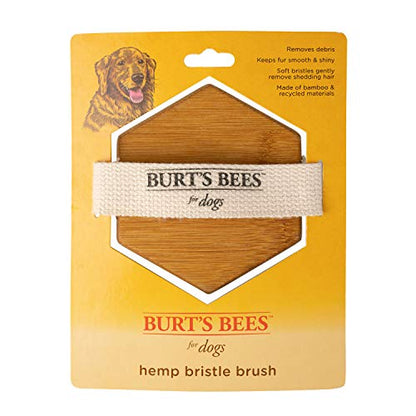 Burt's Bees for Pets Palm Brush with Hemp Bristles, Large Dogs - size: 1 Count