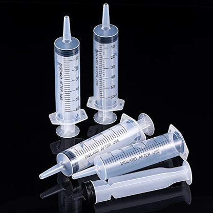 Frienda 4 Packs Syringes Without Needles,60 Ml - size: 60 ml