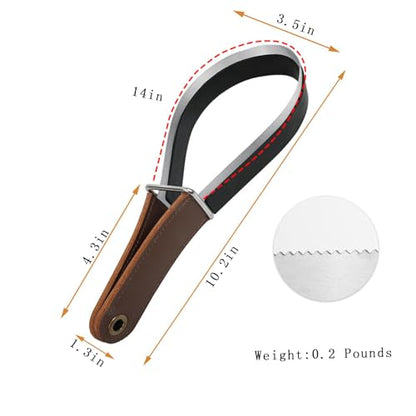 Metal Shedding Blade, Dual-Sided Shedding Blade Horse Hair Brush（2Pcs） - size: 2 pcs