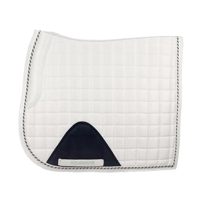 Equinavia Copenhagen Stay Put Dressage Saddle Pad - color: White, size: Horse