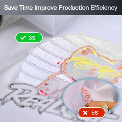 BAI Tear Away Stabilizer for Embroidery 2.0oz, 9"x9" 100 Sheets | 2.0oz Enhanced Support, Clean Tear Away Removal, Faster Batch Production, Machine Embroidery, Logos, Uniforms & Apparel - color: 9"x9" 100 sheets