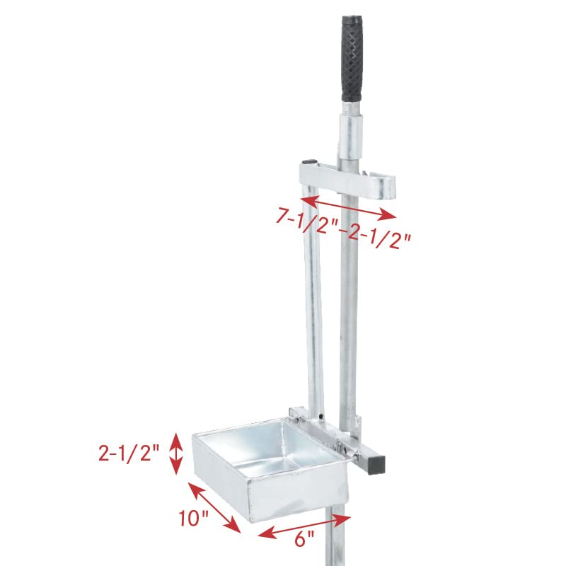 Premier 1 Galvanized Steel Milking Stand for Goats & Sheep – 20"W x 48"L