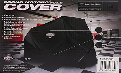 Nelson Rigg Econo Motorcycle Cover - size: X-Large